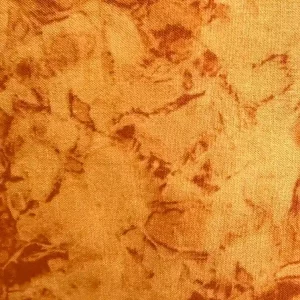 tela marmoleada en color naranja